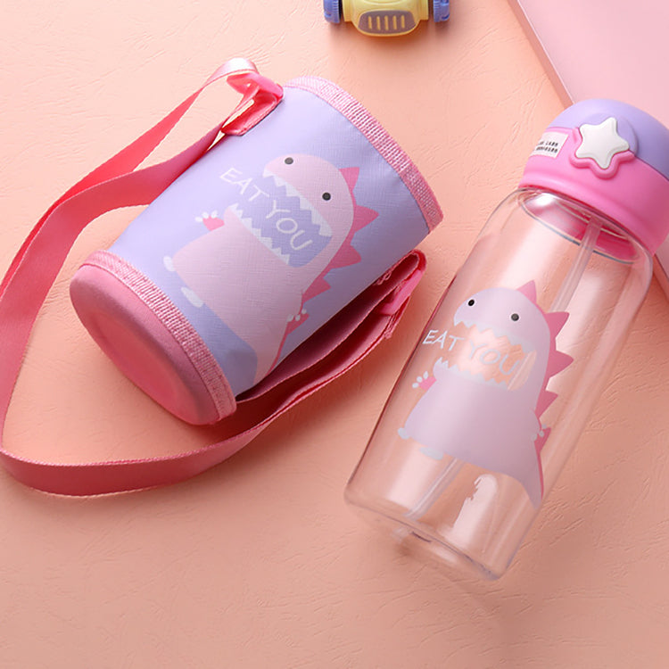 Water Bottle | Pink Dinosaur - iKids