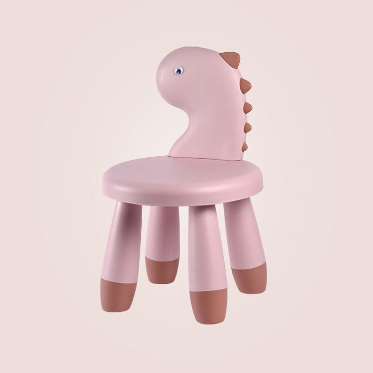 Dinosaur Stool Chair | Pink - iKids