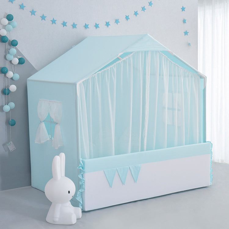 Playhouse with Curtain Blue - iKids