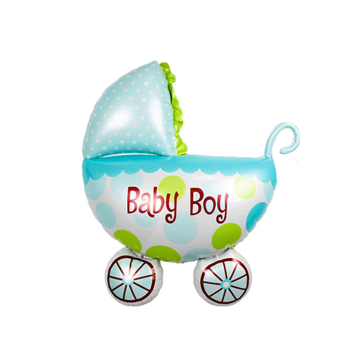 Baby Shower Pram Balloon Boy - iKids