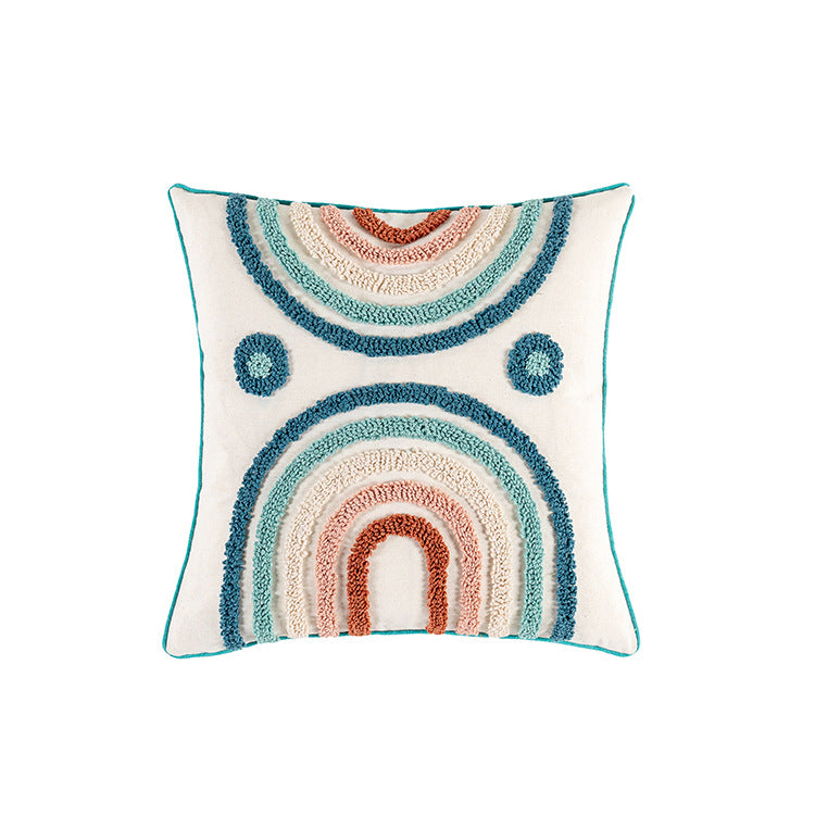 Moroccan Scatter Pillow | Cool Rainbow - iKids
