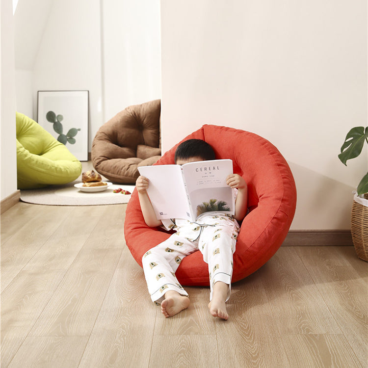 3 Way Kids Bean Bag Mat | Cotton Salmon - iKids