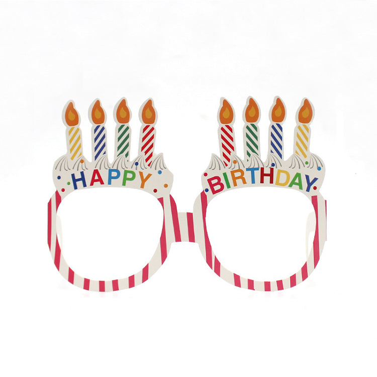Party Paper Glasses | Red Cake - iKids