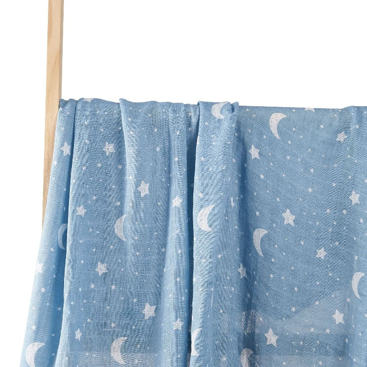 Bamboo Swaddle Blanket | Good Night - iKids