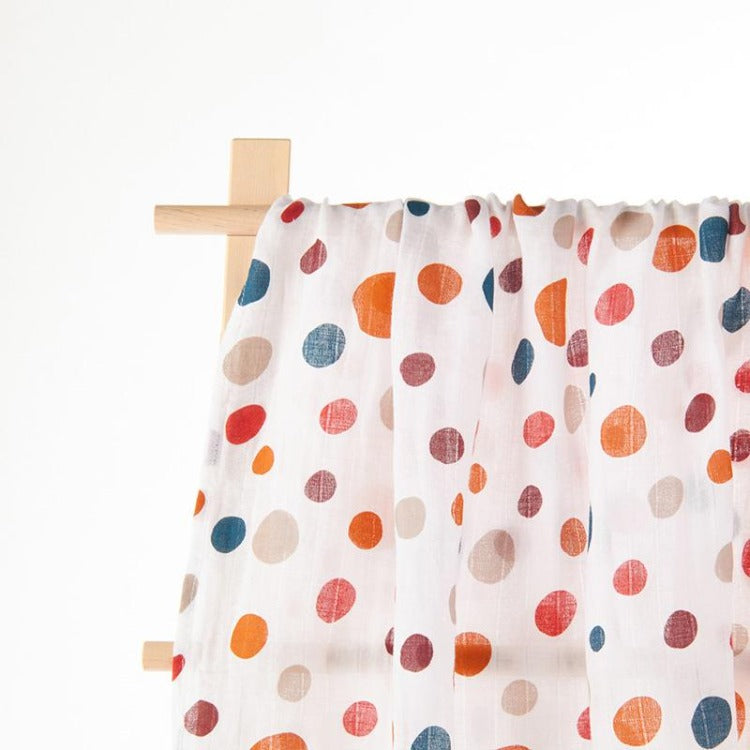 Bamboo Swaddle Blanket Dot - iKids