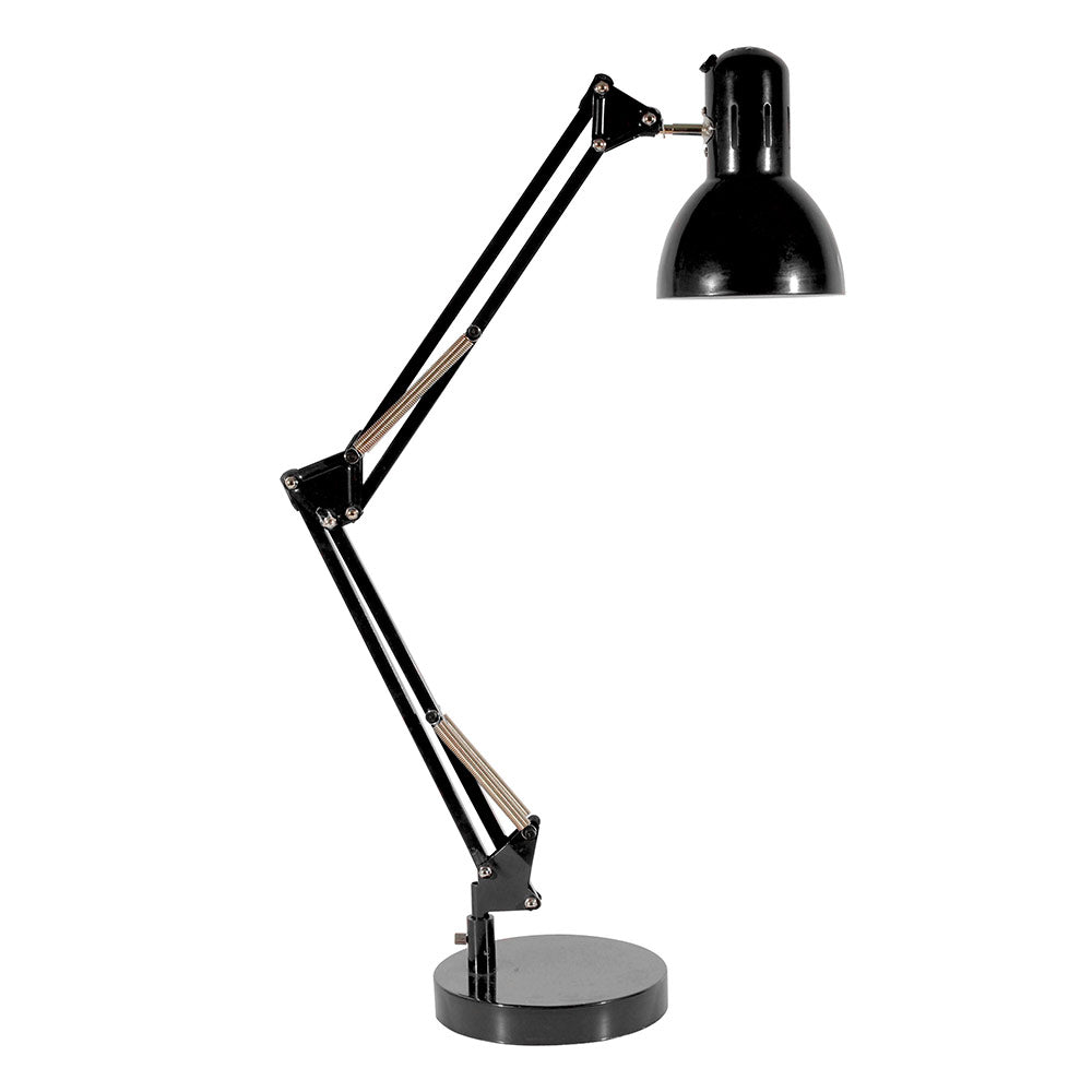 Angle Poise Table Lamp Black - iKids