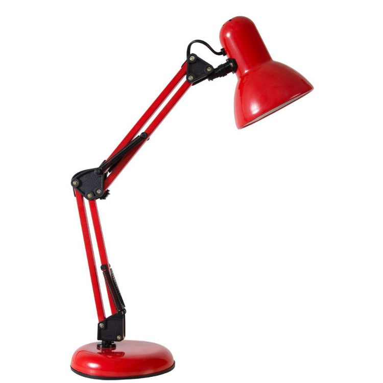 Angle Poise Table Lamp Red - iKids