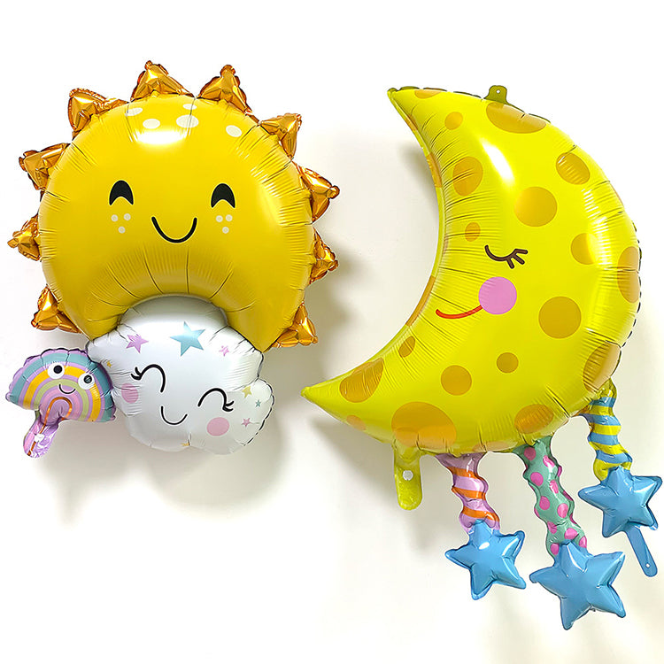 Moon and Stars Foil Balloon - iKids