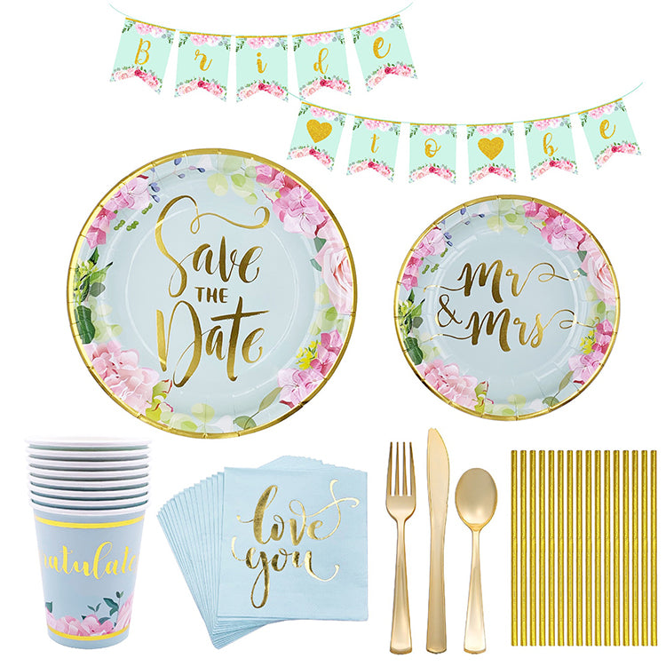 Wedding Party Tableware | 16 Guests - iKids