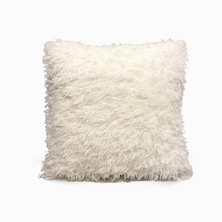 Flokati Scatter Cushion | White - iKids