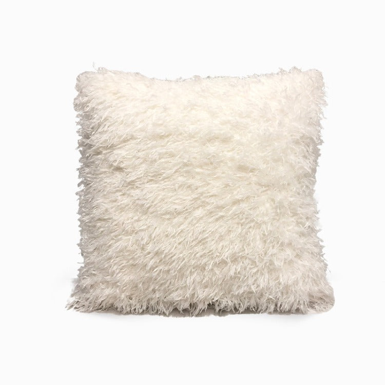 Flokati Scatter Cushion | White - iKids