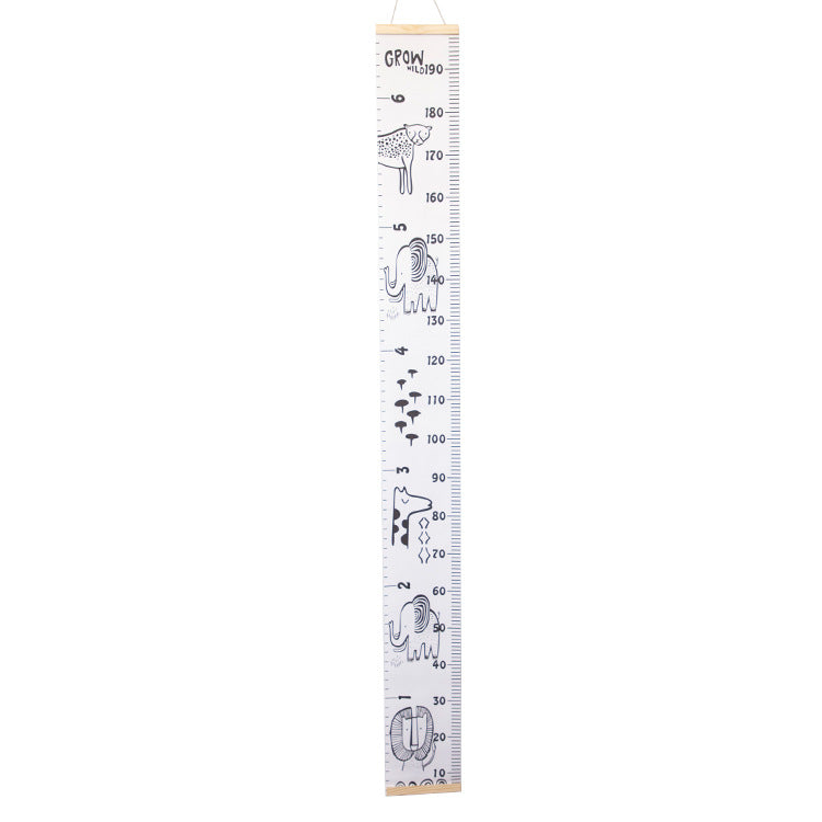 Height Chart Wild Animal - iKids