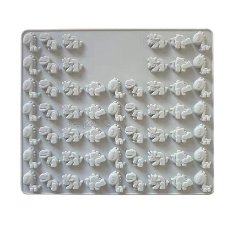 Cute Dinosaur Blue Silicone Mould Mini Shape - iKids