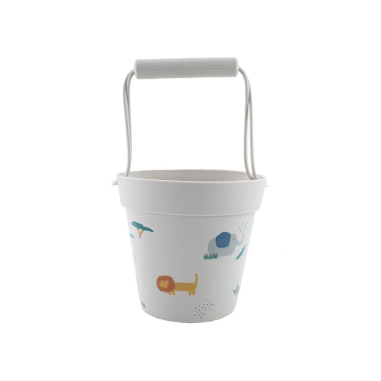 Silicone Beach Bucket Set | Animal - iKids