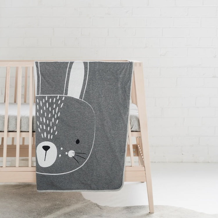 Rabbit Face Blanket - iKids
