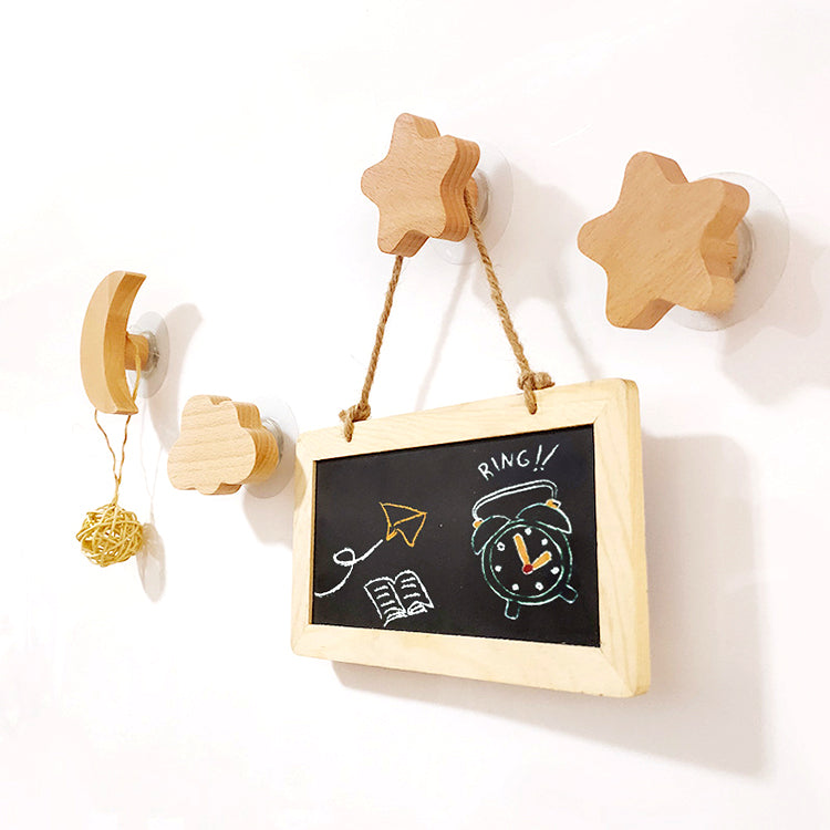 Space Wood Hook | Star - iKids