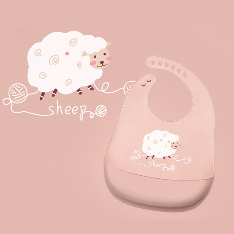 Baby Silicone Bib Sheep - iKids