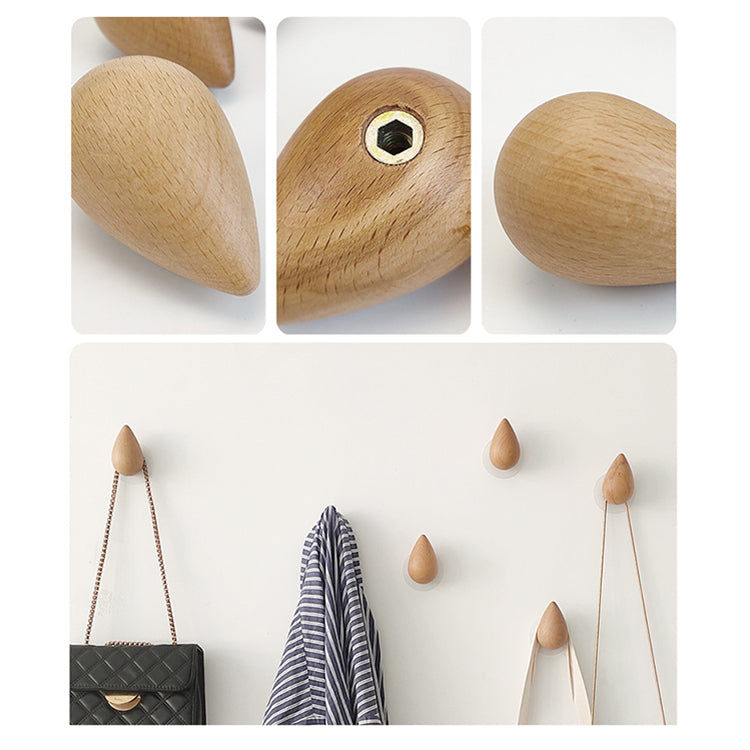 Weather Wood Hook | Rain - iKids