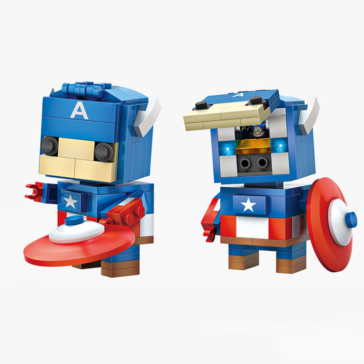 LOZ Diamond Building Blocks - Captain America - iKids