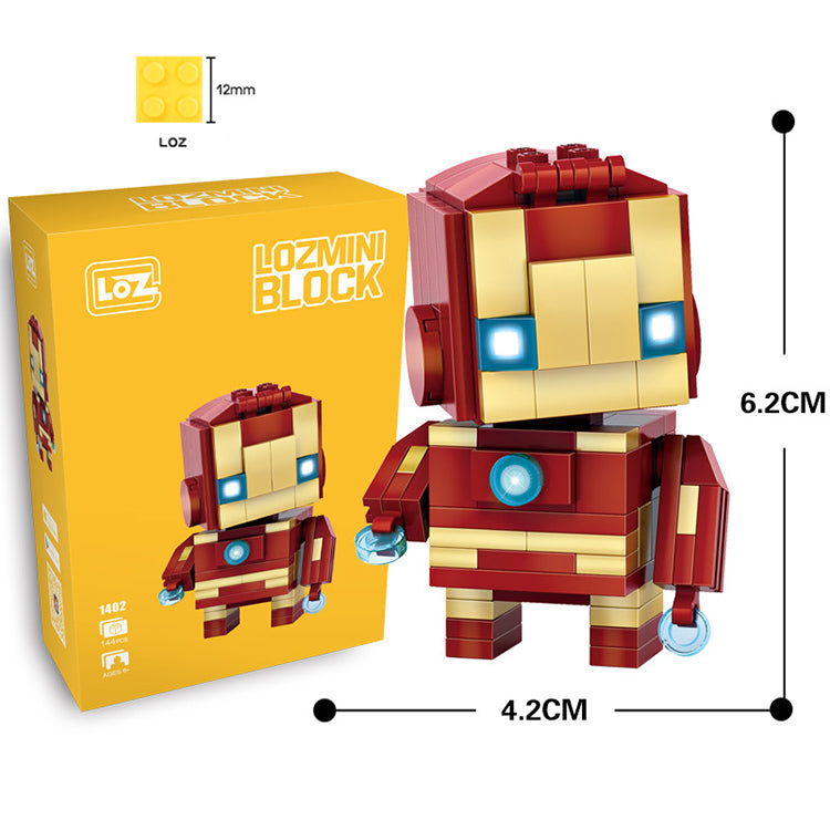 LOZ Diamond Building Blocks - Iron man - iKids