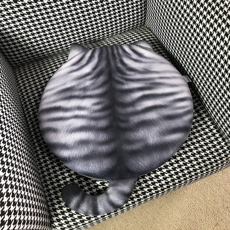 Mackerel Tabby Cat Pattern Seat Cushion - iKids