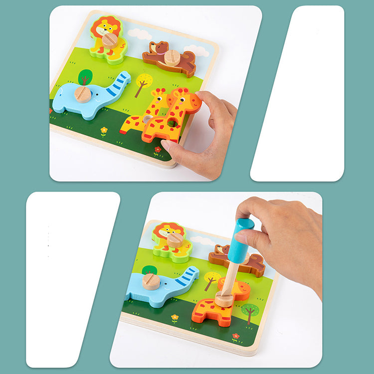 Screws Jigsaw Puzzles | Forest Animal - iKids