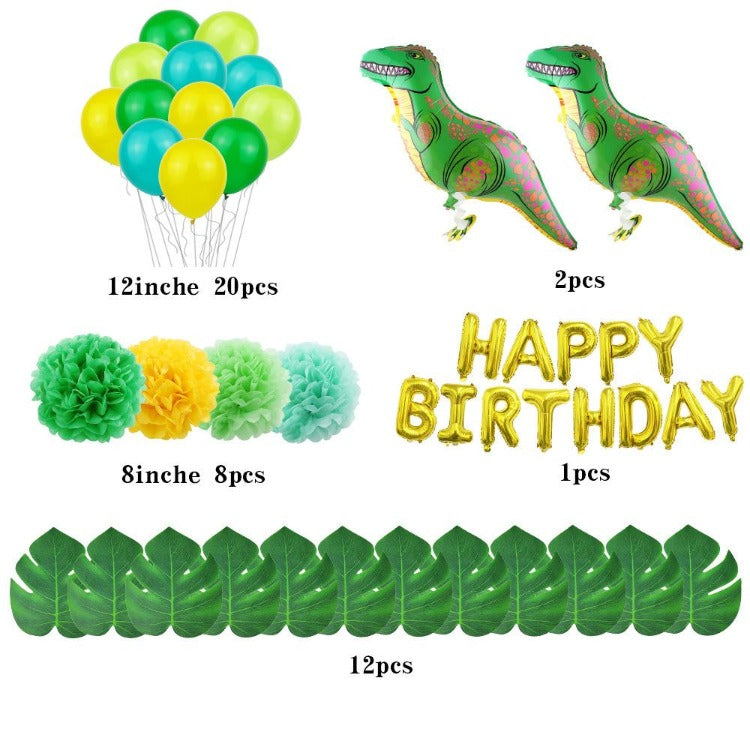 Dinosaur Birthday Party Decorations Balloons - iKids