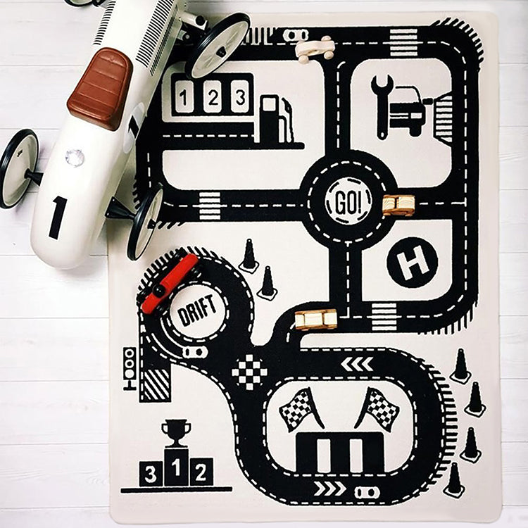Cotton Play Rug | Adventure Road - iKids