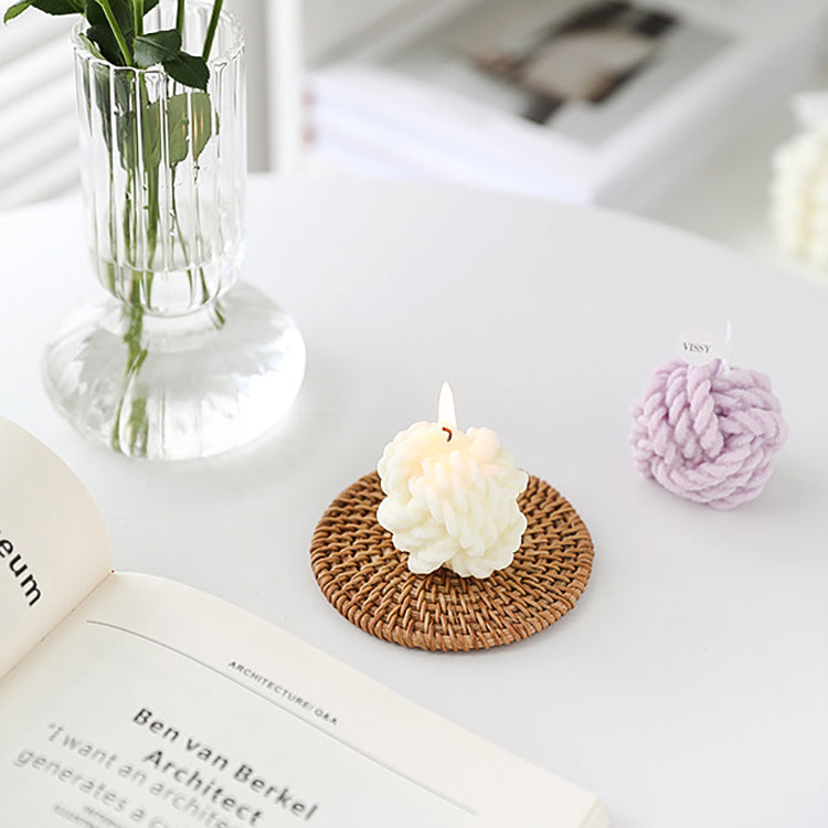 Scented Candle | White Ball of Yarn