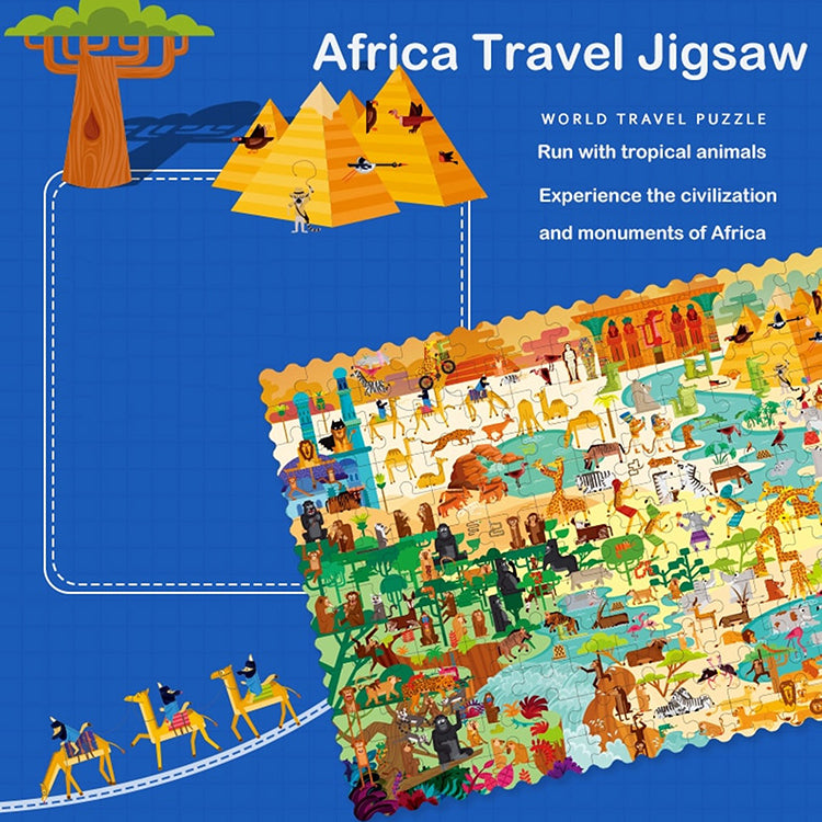Mideer Travel Around The Africa - iKids