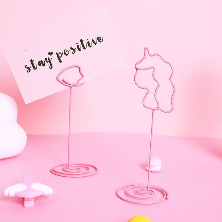 Memo Clip Holder Unicorn - iKids