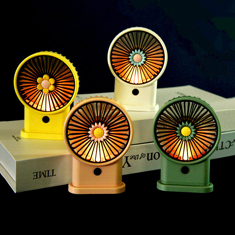 White Sunflower Fan - iKids