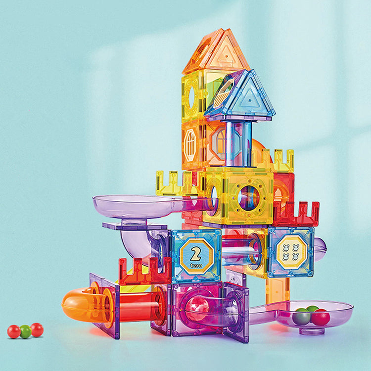 3D Magnetic Building Tiles | 178 Pcs - iKids