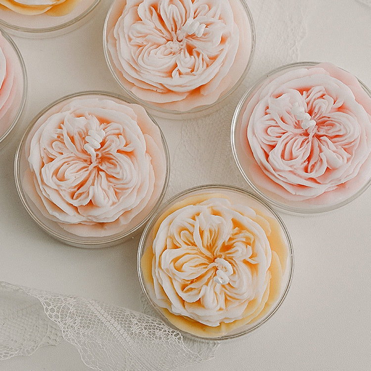 Scented Candle | Yellow Austin Rose - iKids