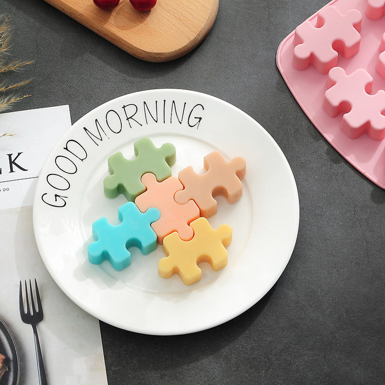 Baby Food Silicone Mold 9 Puzzle - iKids