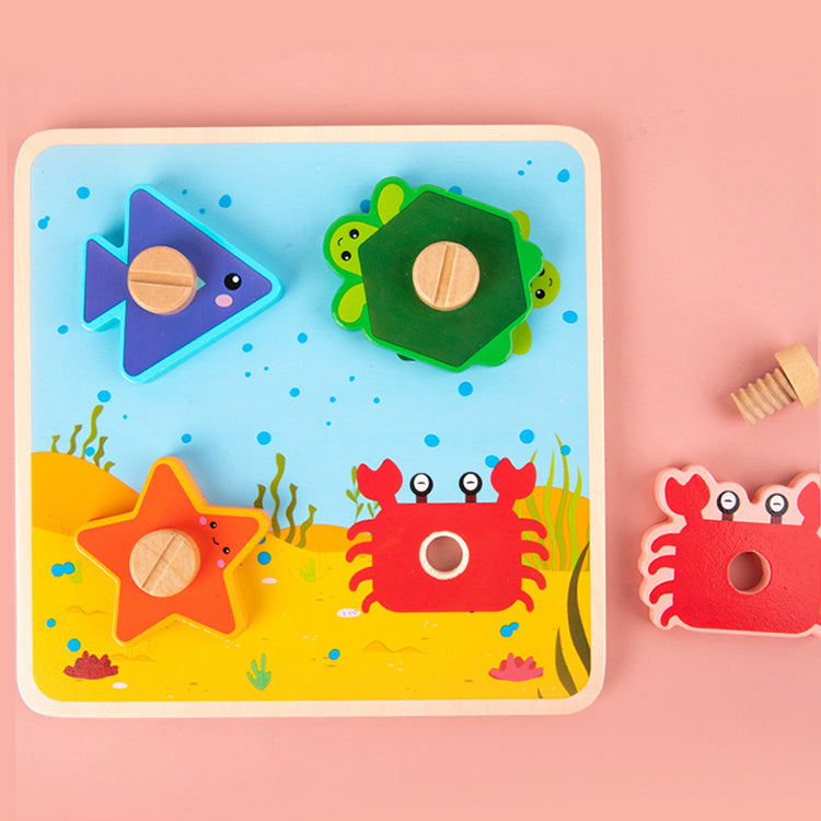 Screws Jigsaw Puzzles | Marine Animal - iKids