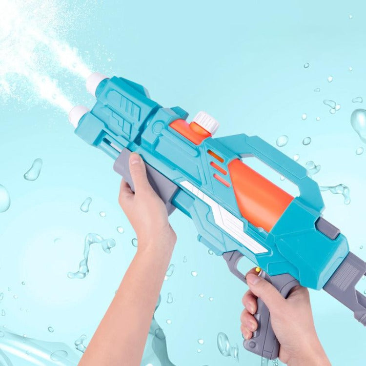 Water Squirt Gun Double Blue - iKids
