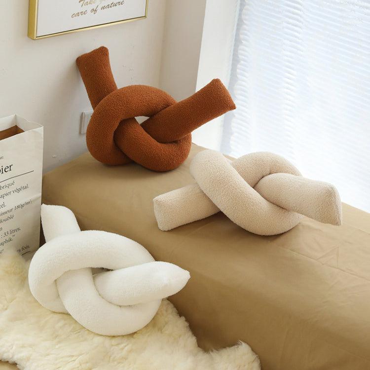Coffee Time Cushion | White Knot - iKids