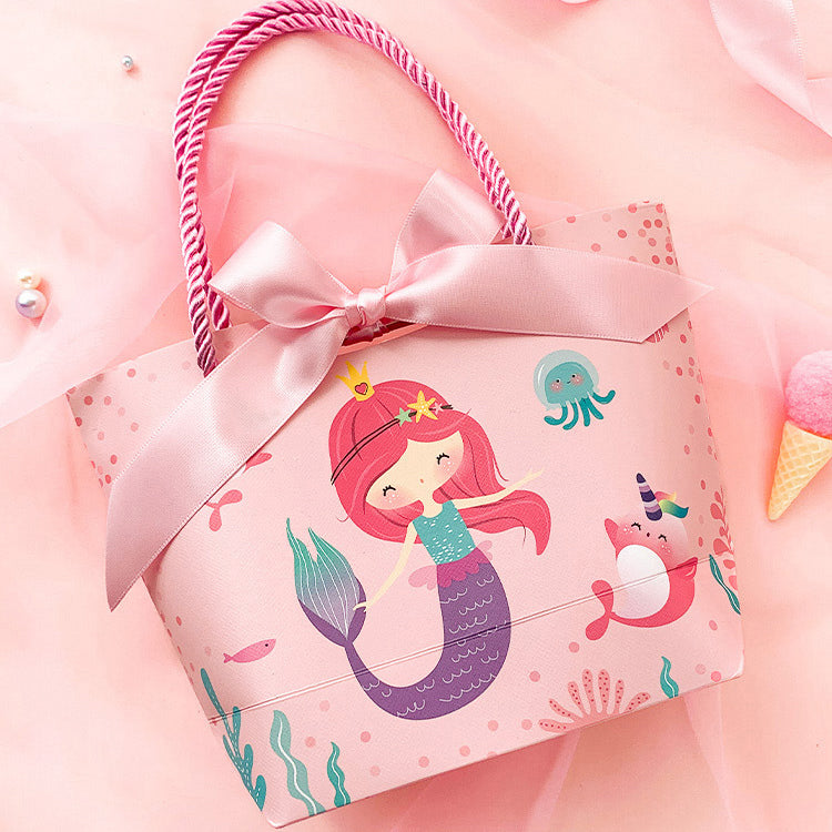 Bowknot Carrying Gift Bag | Mermaid - iKids