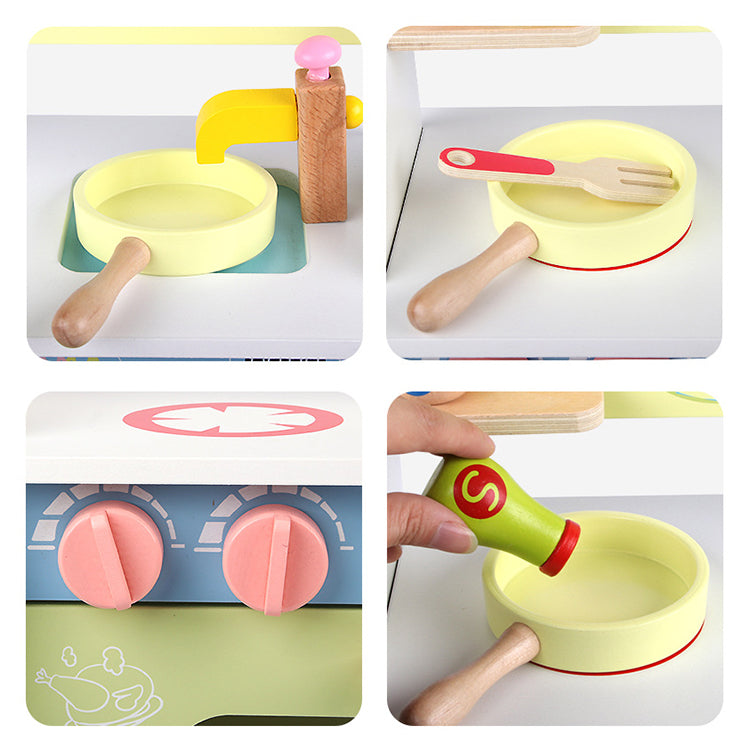 Candywood Small Kitchen | Pink - iKids