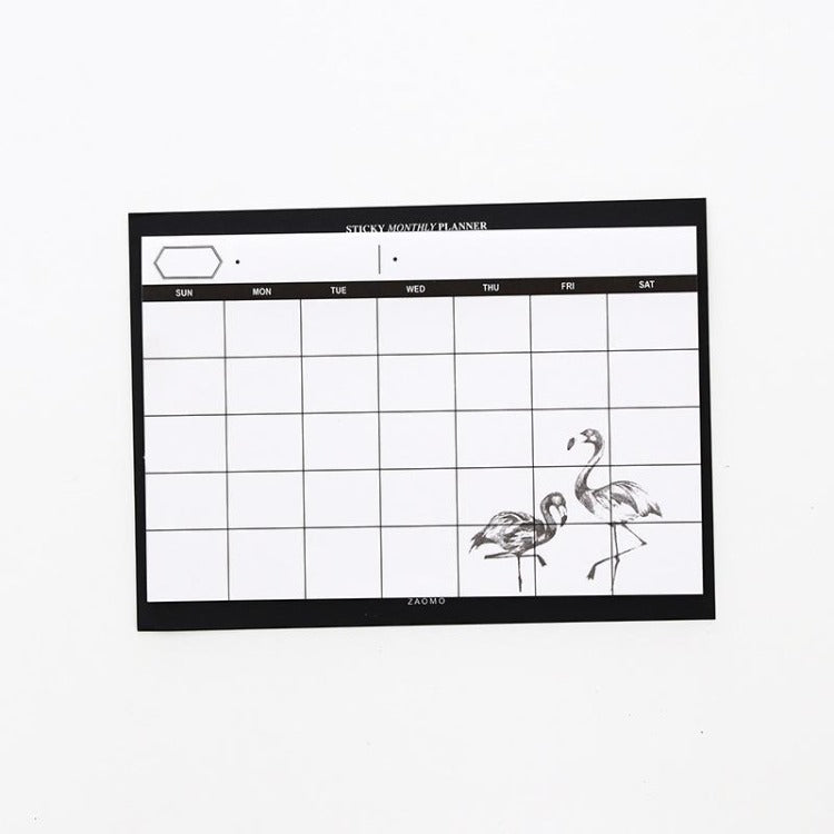 Monthly Planner Sticky Notes White - iKids