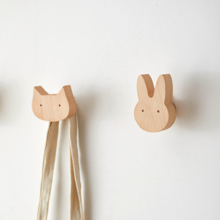 Animal Wood Hook | Cat - iKids