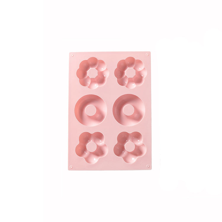 Silicone Mould 6 Donut - iKids