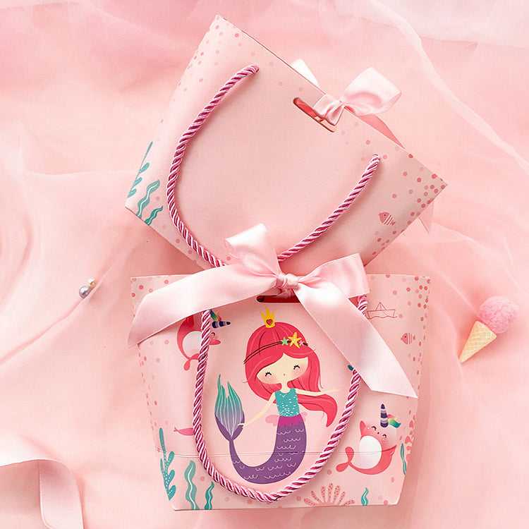 Bowknot Carrying Gift Bag | Mermaid