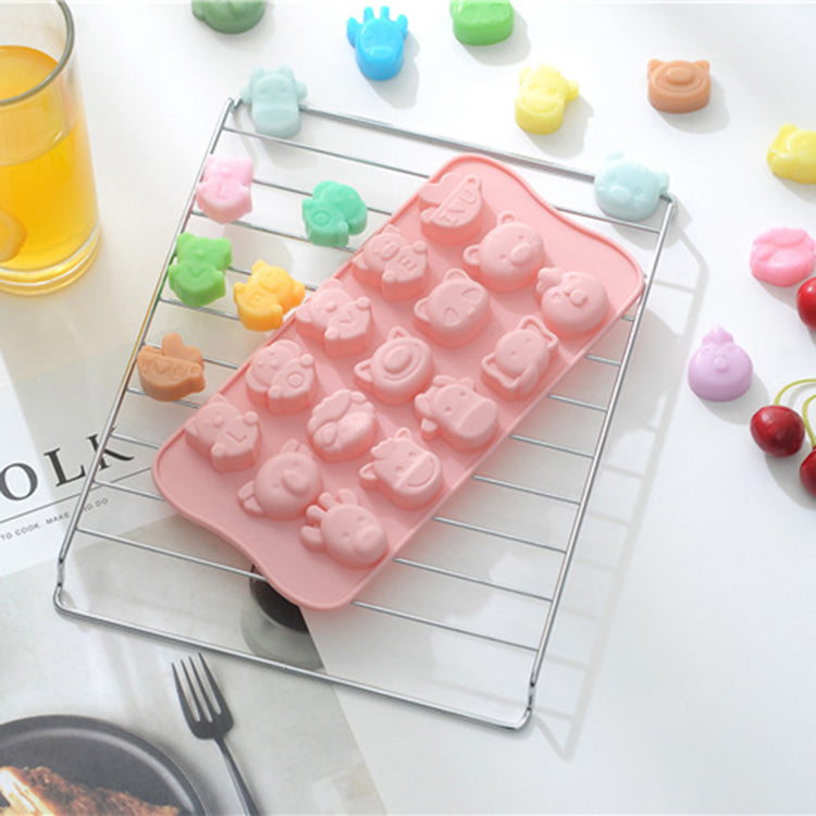 Baby Food Silicone Mold 15 Animal - iKids