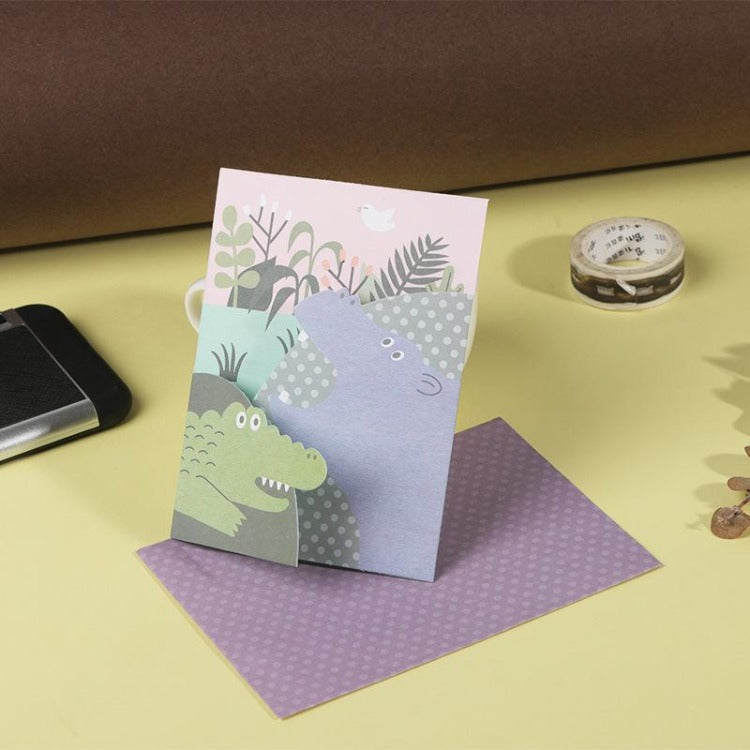 Wild Animal Greeting Card - iKids