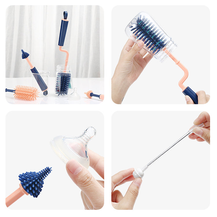 Baby Silicone Bottle Brush Set - iKids