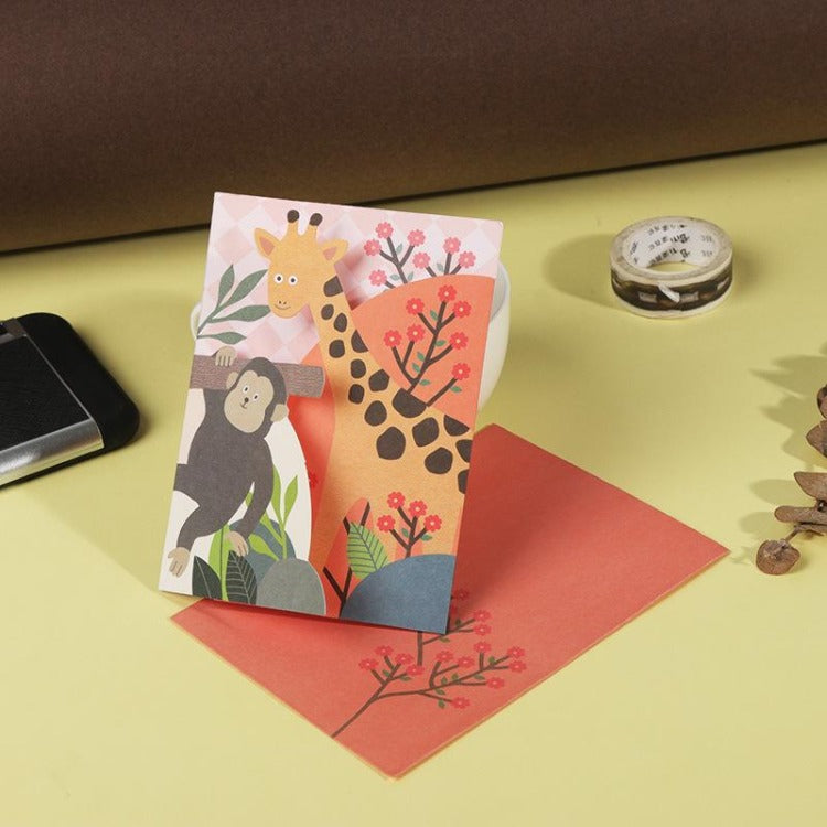 Wild Animal Greeting Card - iKids