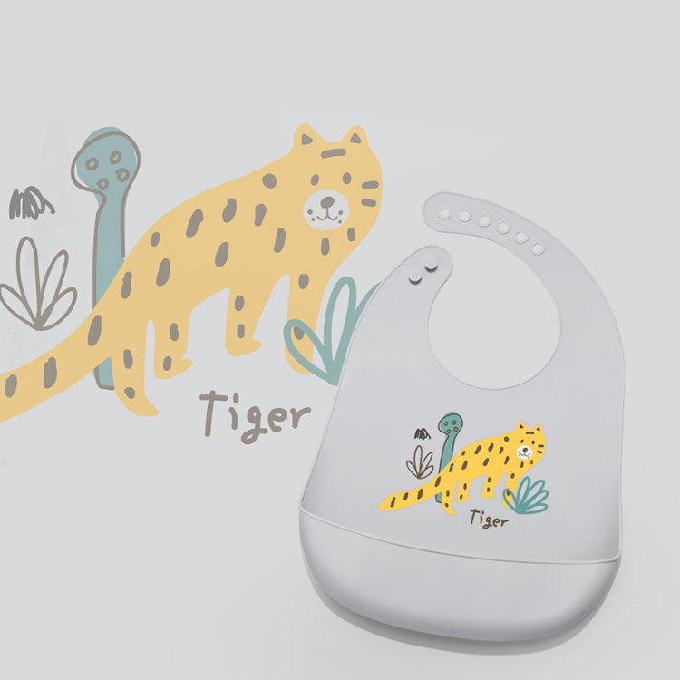 Baby Silicone Bib Tiger - iKids