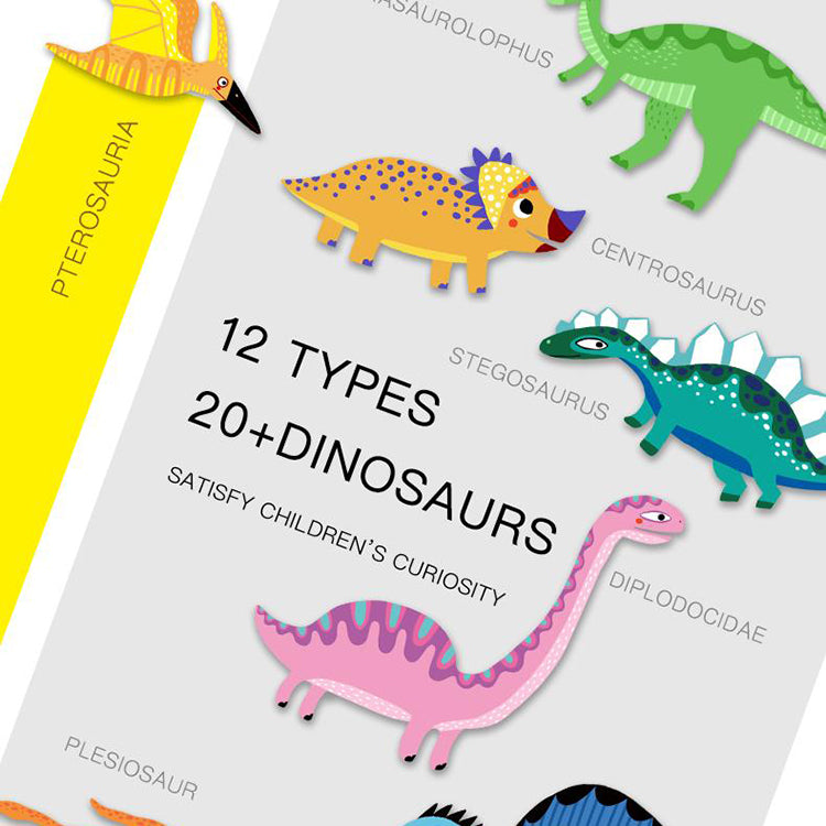 Mideer Animal Shaped Puzzle – Dinosaur World - iKids